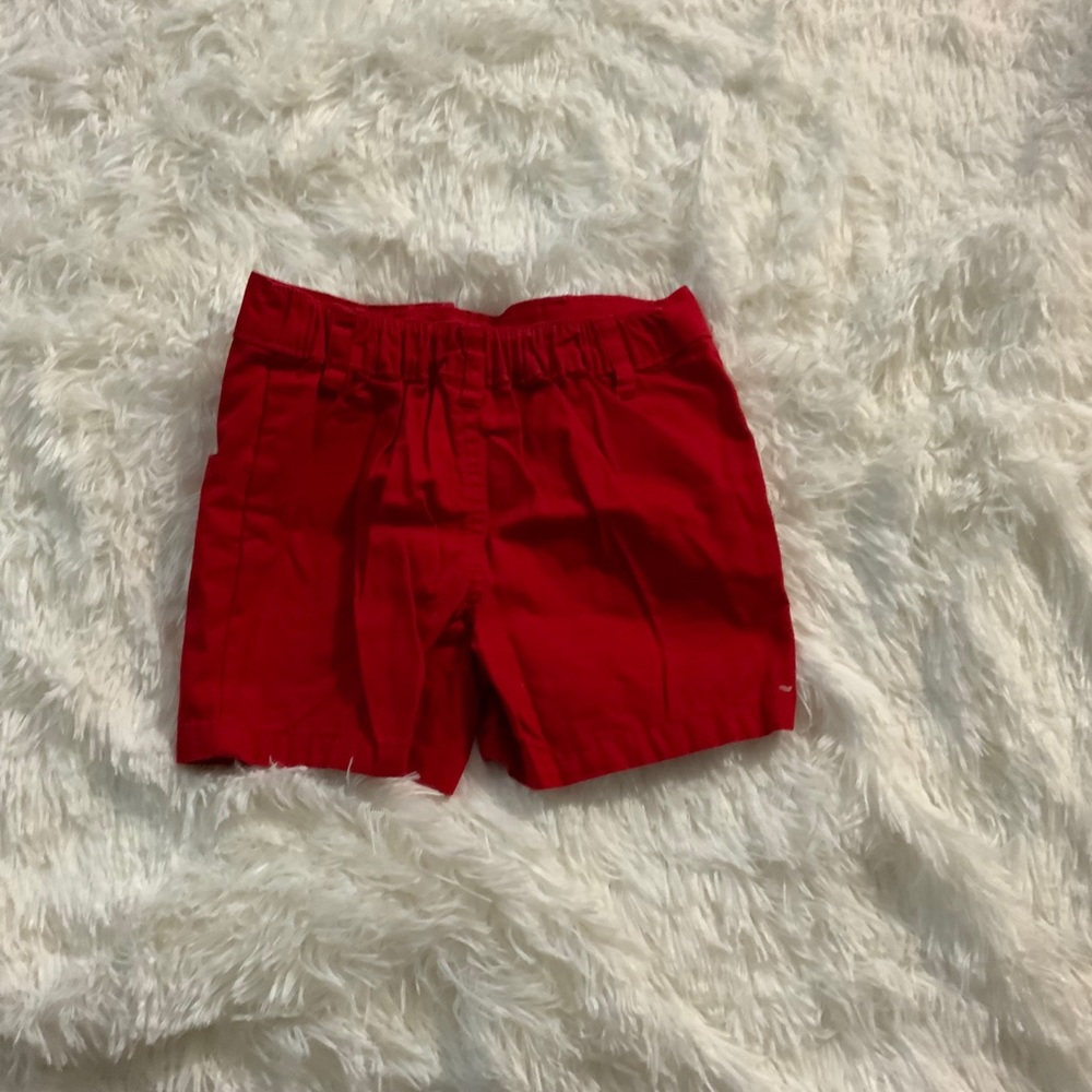 Red shorts
